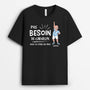 2683AFR1 pas besoin de cheveux  t shirt rigolo homme personnalise