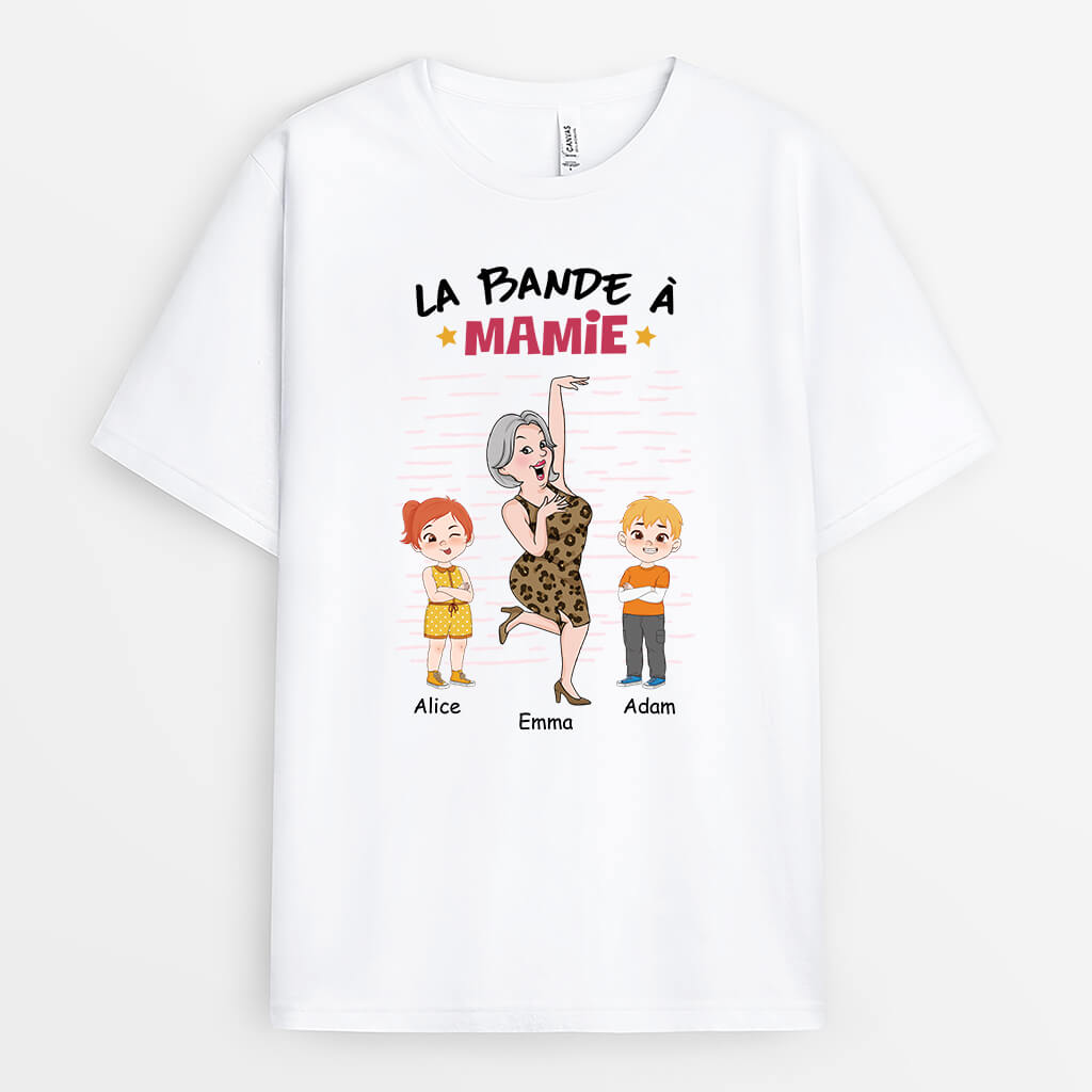 La Bande À Mamie Qui Danse - Cadeau Personnalisé | T-shirt Pour Mamie