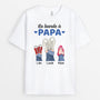 2703AFR1 la bande a papa version chaussures t shirt personnalise papa