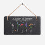 2714AFR1 amour dans le jardin de maman ardoise de jardin decorative personnalisee imprimee uv 2714ae8p7a