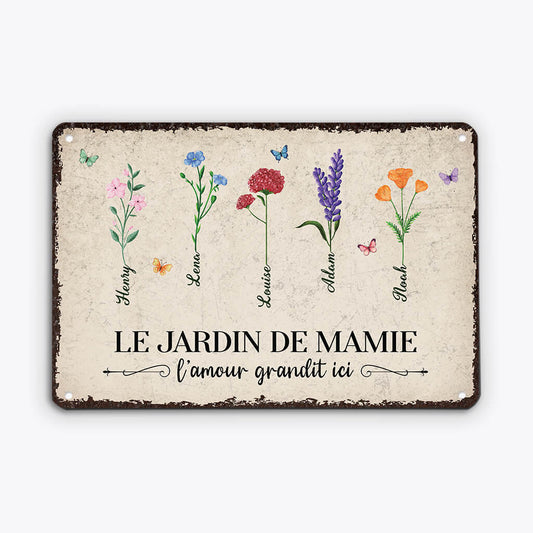 2714EFR1 lamour pousse ici plaque jardin personnalisee_f0d1b5c5 09ed 4955 b6d8 478e1f02e88e