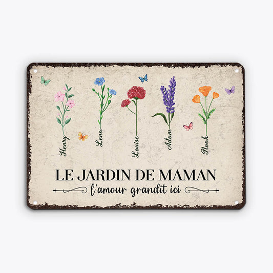 2714EFR2 lamour pousse ici plaque jardin personnalisee_42c90310 1528 4ce7 a364 179f74d9dc76