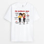 2722AFR1 ma meilleure amie mon ame soeur  t shirt pour meilleure amie personnalise
