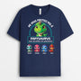 2725AFR2 ne vous frottez pas a papasaurus t shirt pour papa personnalise