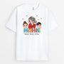 2774AFR1 mamie et ses enfants mignons t shirt super mamie personnalise