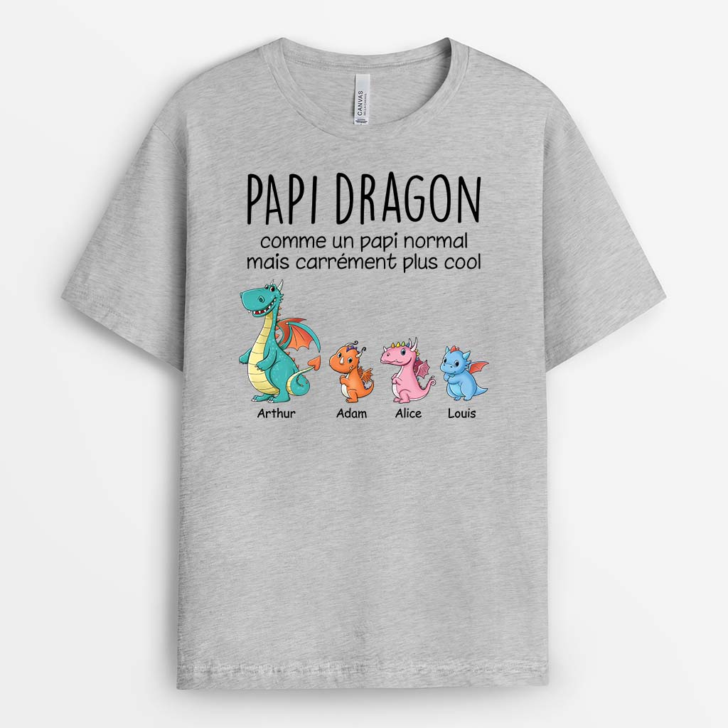 2783AFR2 maman mamie dragon simple tee shirt femme pour maman et mamie_5aa69184 d550 43a9 b18a 3f70bc3e67c6