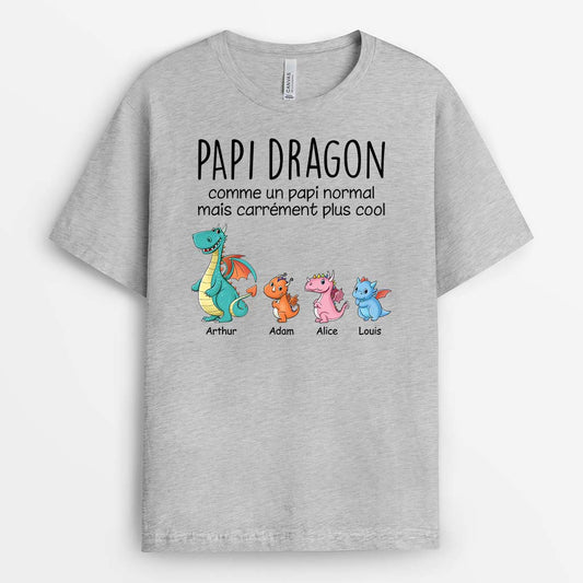 2783AFR2 papa papy dragon simple tee shirt homme pour papa et papy_8d6084a5 43b7 46ad 8fed 1858361a4b6b