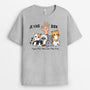 2796AFR2 je vais bien avec les chats mignons tee shirt personnalise chat
