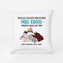 2827PFR2 mes chats etaient assis sur moi coussin motif chat personnalise