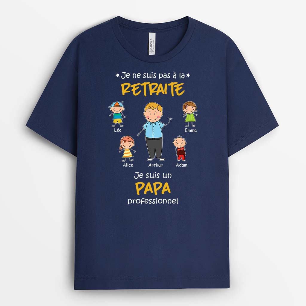 2847AFR2 je ne suis pas a la retraite version mamie maman t shirt pour mamie_93343794 063d 49fd b0cc 36f1d5d8d108