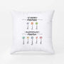 2851PFR1 dabord maman maintenant mamie fleur coussin personnalise femme
