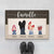 Famille Version Chaussures - Cadeau Personnalisé | Paillasson Pour Famille