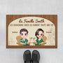 2905DFR1 les souvenirs crees ici durent toute une vie paillasson couple personnalise
