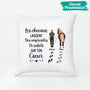 2938PFR2 les chevaux laissent des empreintes de sabots version homme coussin animaux personnalise