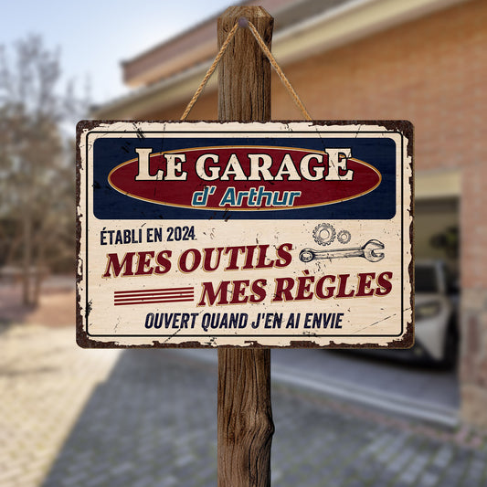 2959QFR2 plaque en bois personnalisee pour homme mes outils mes regles 2959qkl5b_6ff4a0f9 18d0 436b acac e633c19796b4