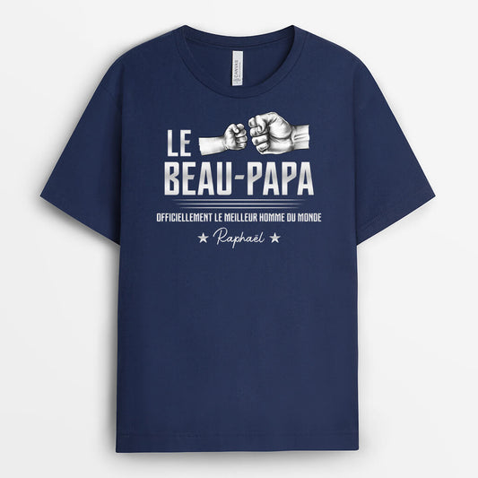 3021AFR2 beau pere officiellement le meilleur homme du monde t shirt beau pere personnalise_dd6a1761 ac8f 4303 83e8 ab0bdaffe76f