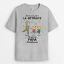 3045AFR2 je suis un papy professionnel version dessin t shirt humour pour papy