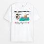 3058AFR1 mes chats ronflent plus fort que moi tee shirt personnalise chat