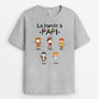 3059AFR2 la bande a papy noel originale t shirt personnalise pour papy