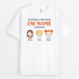 3066AFR1 le bonheur cest davoir une mamie comme toi t shirt personnalise grand mere