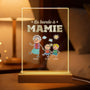 3089LFR1 la bande a mamie avec enfant veilleuse personnalisee mamie maman 3089lsp3b