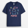 3103AFR2 papy version bonhomme de neige neon avec flocons t shirt personnalise pour papy_cd42cf15 44dd 456f 96d1 0daaede16eb2