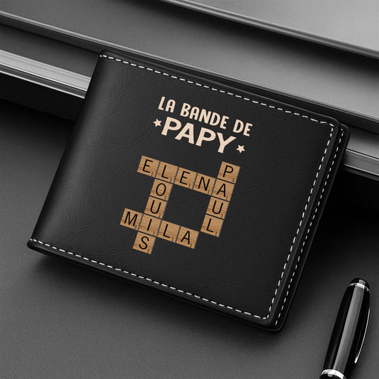 3142JFR2 portefeuille en cuir personnalise la bande a papa mots croises 3142jkl5b_eed5586b 89de 4da2 86f1 4e0732f485ce