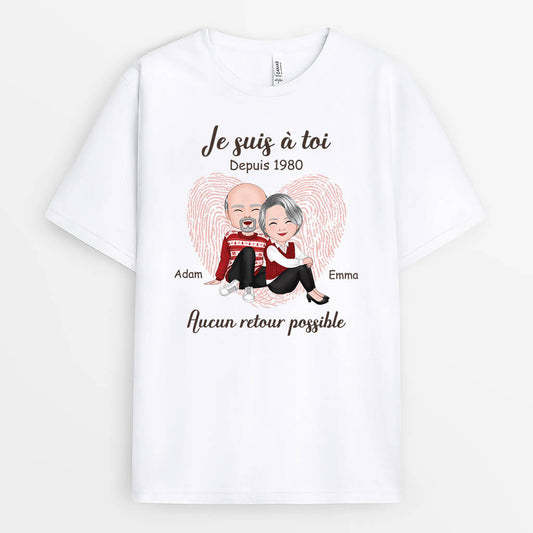 3168AFR1 je suis a toi aucun retour possible t shirt pour couple personnalise_7867ca95 d481 4fa3 89a3 95570328215a