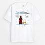 3172AFR1 tu etais mon bonjour prefere mon au revoir le plus difficile tee shirt chat ppersonnalise