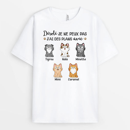 3174AFR1 desole jai des plans avec mes chats t shirt personnalise chat_e3fb74dc 7cf1 4452 b43a 87587fd81517