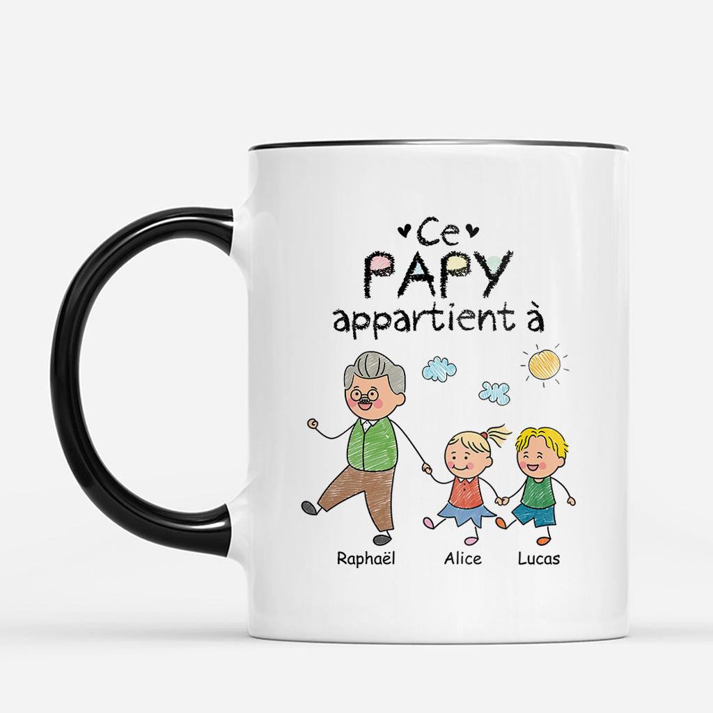 3175MFR2 la bande a maman mamie papa papy mug personnalise famille 3175m8p8a