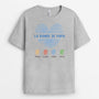 3177AFR2 la bande a mamie version coeur avec empreintes digitales tee shirt mamie personnalisable