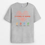 3177AFR2 la bande a papy version coeur avec empreintes digitales tee shirt papy personnalisable