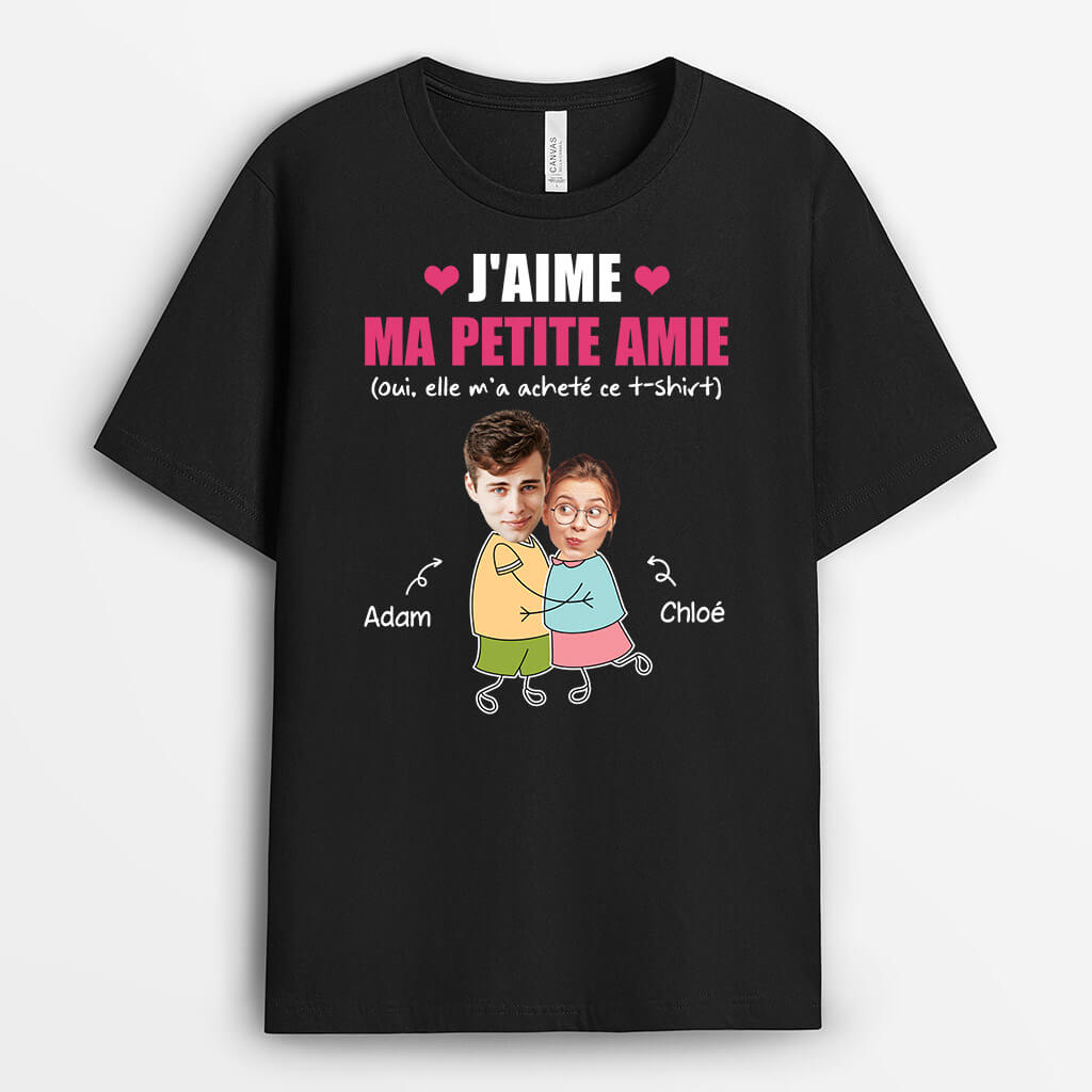 3193AFR1 ma petite amie ma achete ce t shirt tee shirt couple personnalise_509e9078 cd88 4d0f bd0e ca706d5e4b37