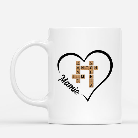 3218MFR1 mug pour mamie mamie coeur cadeau mots croises 3218M6L5A