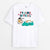 Pyjama Officiel Version Chats Dormant Avec Textes Colorés - Cadeau Personnalisé | T-shirt Pour Amoureux Des Animaux