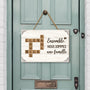 3221QFR2 ensemble nous formons une famille plaque en bois personnalisee a suspendre 3221q6f5i