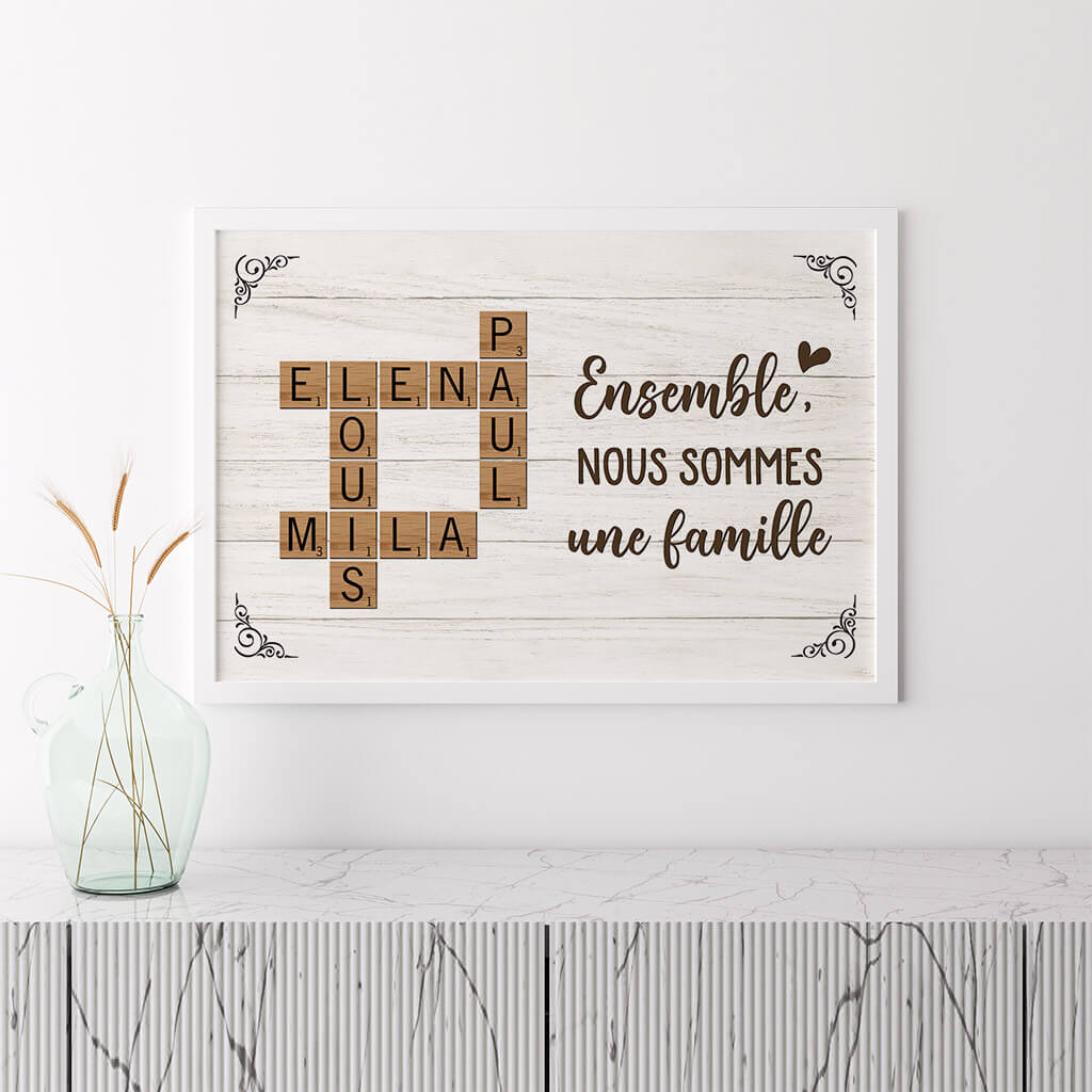 3221SFR3 ensemble nous formons une famille poster personnalise pour famille_e7e20cc3 f45a 442b 9f18 c415f92db786