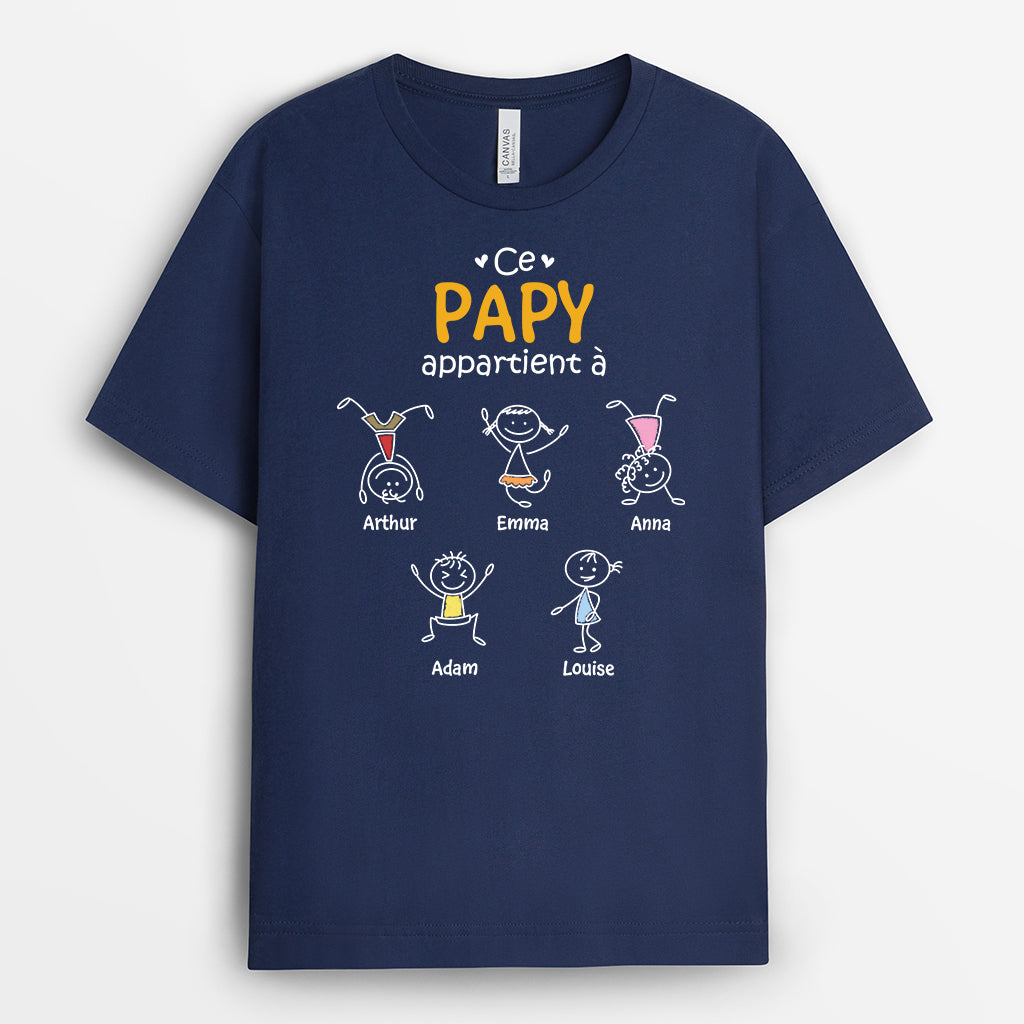 3291AFR2 ce papy appartient a version bonhommes allumettes tee shirt personnalisable papy_20b51bf9 82a6 4153 9941 732d5d16bfdf