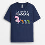 3312AFR2 la bande a papy avec dinosaures pastel version noir tee shirt papy personnalise