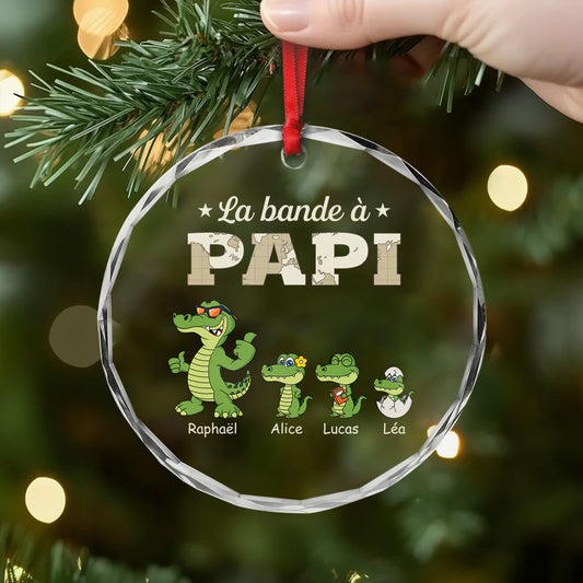 3345OFR2 ornement noel en verre personnalise la bande a papa crocodile 3345o3m8b_22c23c0f aa62 4f6d bc85 e1841576214e