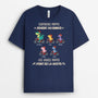 3347AFR1 les vrais papys font de la moto version dinosaures t shirt personnalisable papy