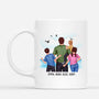 3356MFR1 nos liens precieux au bord de mer mug pour papa personnalise