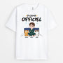 3359FR2 pyjama officiel avec chats au lit version femme tee shirt personnalise chat