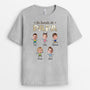 3363AFR2 la bande a papy version des petits enfants en bonhommes allumettes avec visages t shirt papy personnalise