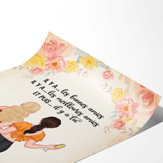 3386SFR2 il y a toi poster personnalise pour meilleure amie_a85c7fa9 7e56 4c8e 8783 285517e6dee3