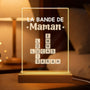 3402LFR1 la bande a maman papa veilleuse mot croise famille personnalisee 3402l8q5a