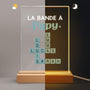 3402LFR5 la bande a maman papa veilleuse mot croise famille personnalisee 3402l8q5a