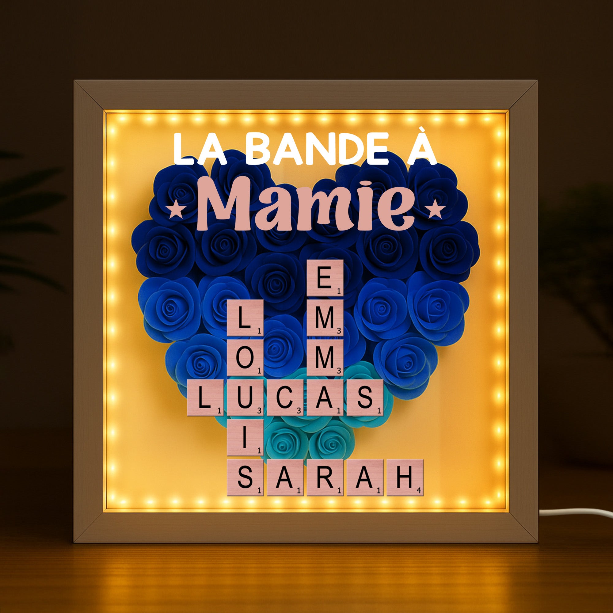 3402OFR2 boite a fleurs personnalise avec mots croises la bande a maman 3402o8q5a