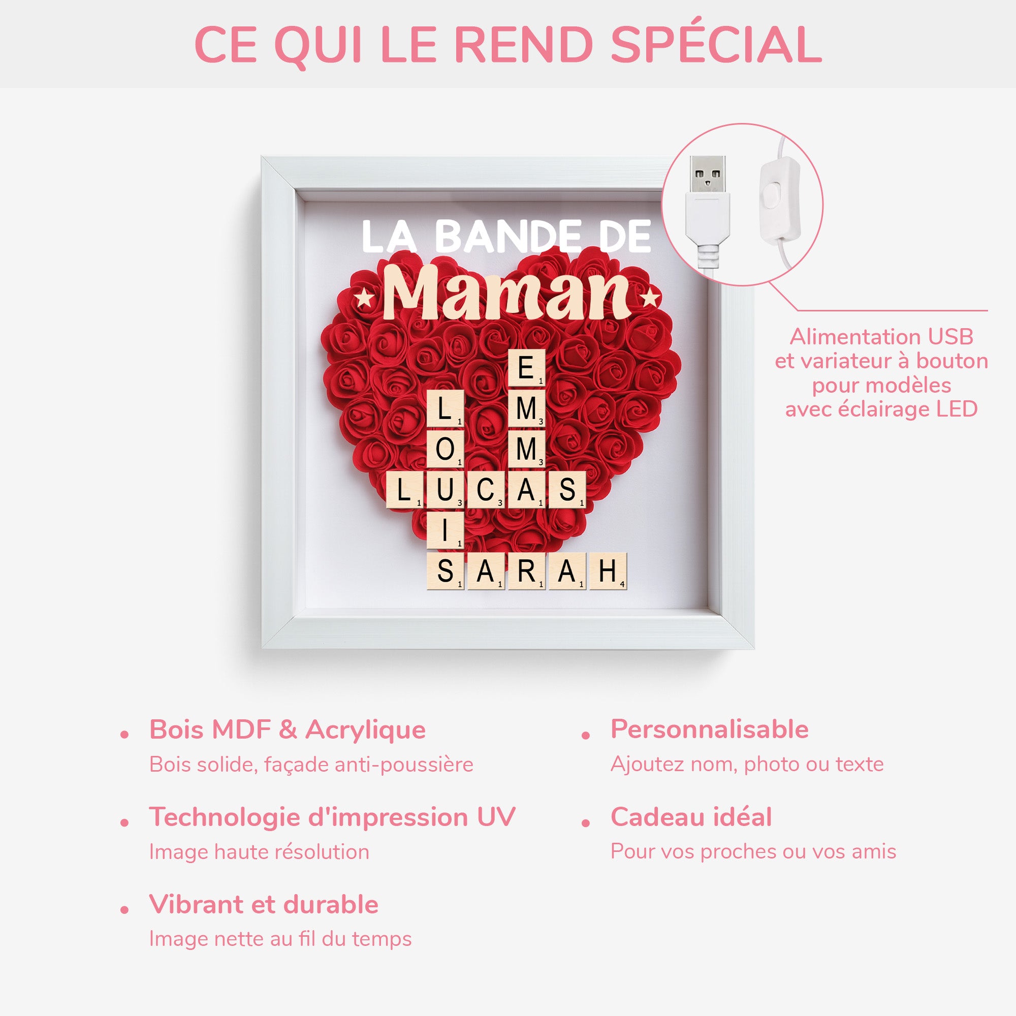 3402OFR4 boite a fleurs personnalise avec mots croises la bande a maman 3402o8q5a